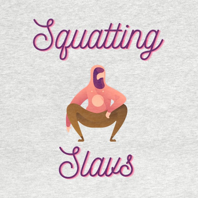 Squatting Slav by SybaDesign